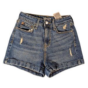 DENIZEN Levi’s Mom Shorts - Distressed - Size 0 - Waist 24